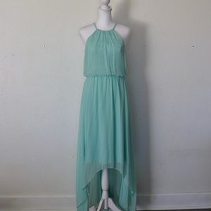 David's Bridal Size 2 Mint Bridesmaid Gown